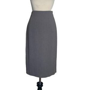 Garfield & Marks brown lined length Pencil Skirt size 2P